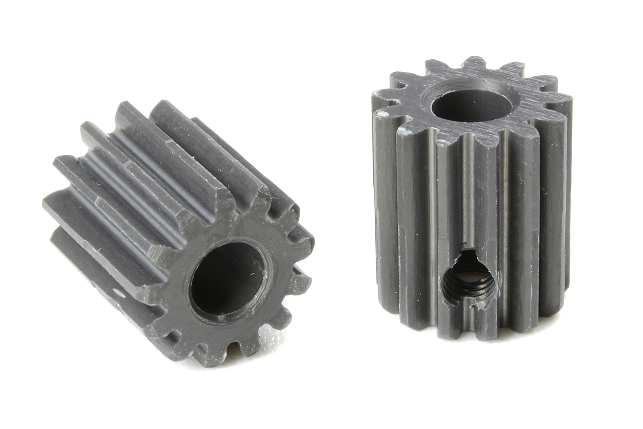 Team Corally 48 DP Pinion Short Hard Anodised AL7075 13 Teeth Shaft Dia. 3.17mm Team Corally 48 DP Pinion Short Hard Anodised AL7075 13 Teeth Shaft Dia. 3.17mm