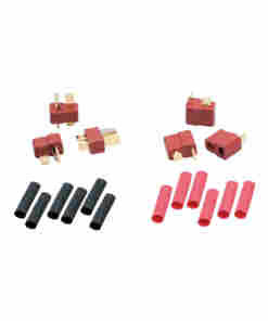 LRP US-style speedo/battery connectors incl. heatshrink