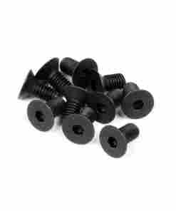 HPI Z081 Flat Head Screw M3X6mm (Hex Socket/10Pcs)