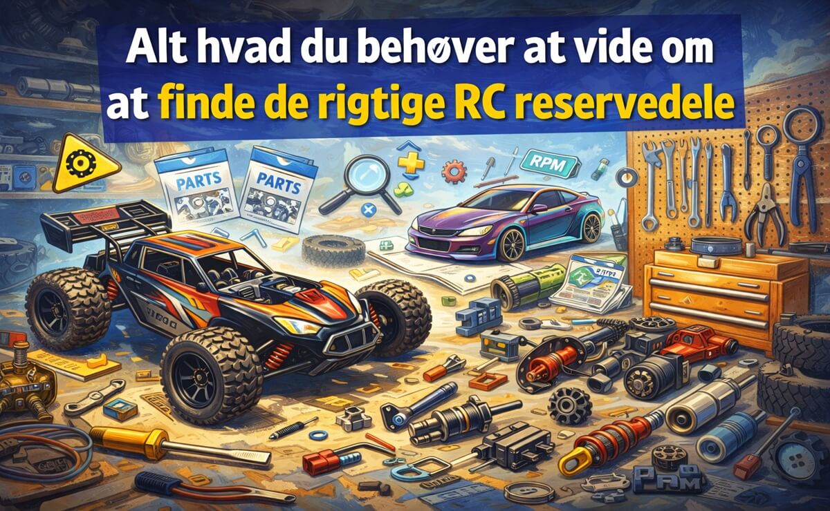 Alt hvad du behøver at vide om at finde de rigtige RC reservedele