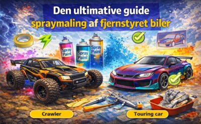 Den ultimative guide til spraymaling af fjernstyret biler