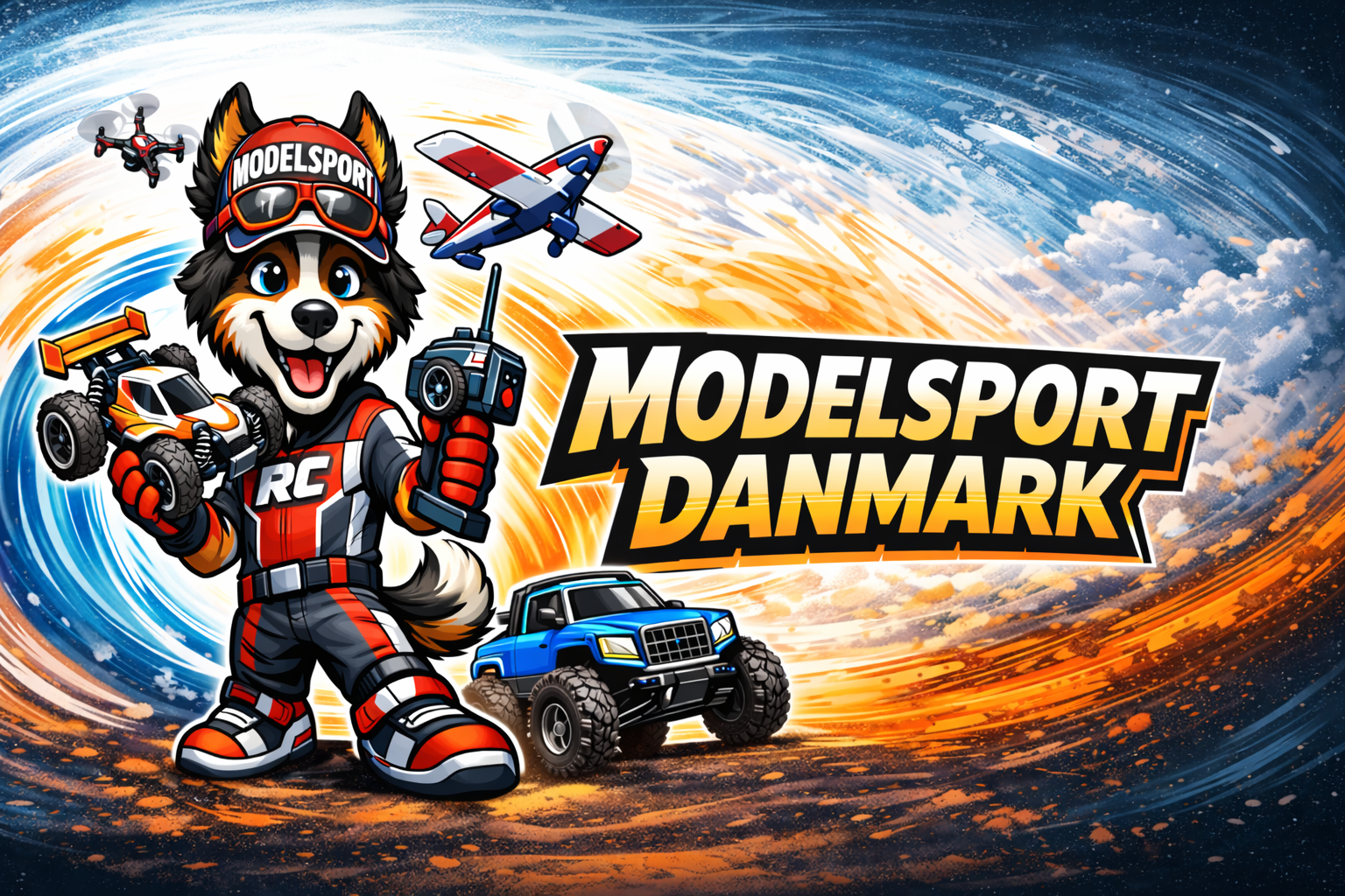 Modelsport Danmark og vores Maskot RC